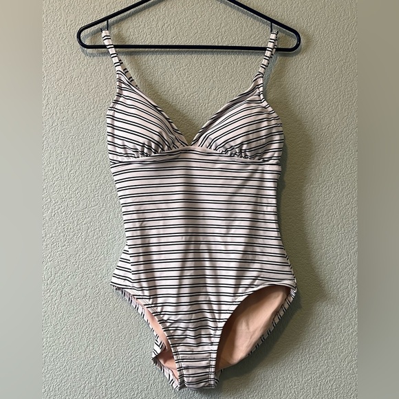 Kona Sol Other - NWT Kona Sol Navy Striped One Piece